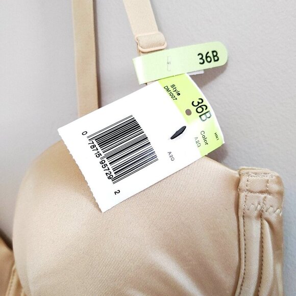 Flexees Women's Maidenform Shapewear Endlessly Slip with Foam Cups 36B - Picture 2 of 4